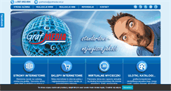 Desktop Screenshot of grafmedia.net.pl